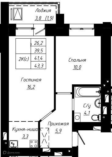 квартира г Барнаул ул Чернышевского 189/1 городской округ Барнаул фото 1