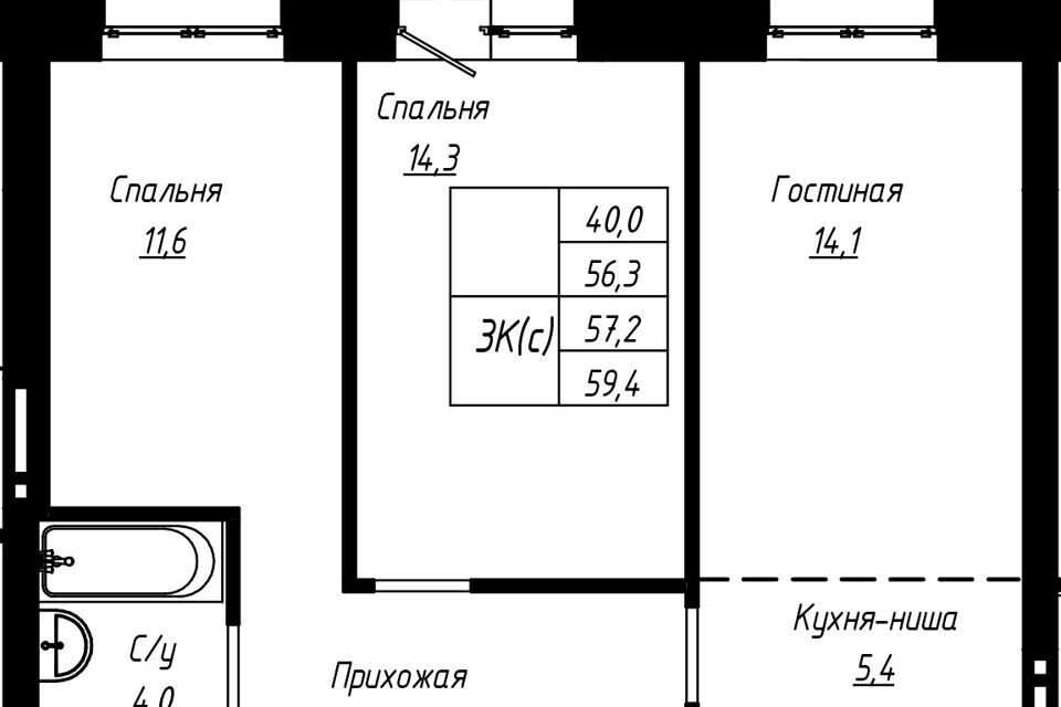 квартира г Барнаул ул Чернышевского 189/1 городской округ Барнаул фото 1