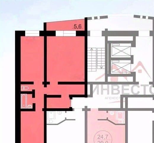 квартира г Челябинск р-н Калининский ул Университетская Набережная 56 фото 2