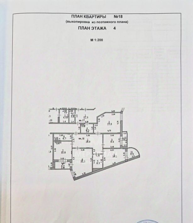 квартира г Бор ул Луначарского 208 фото 2