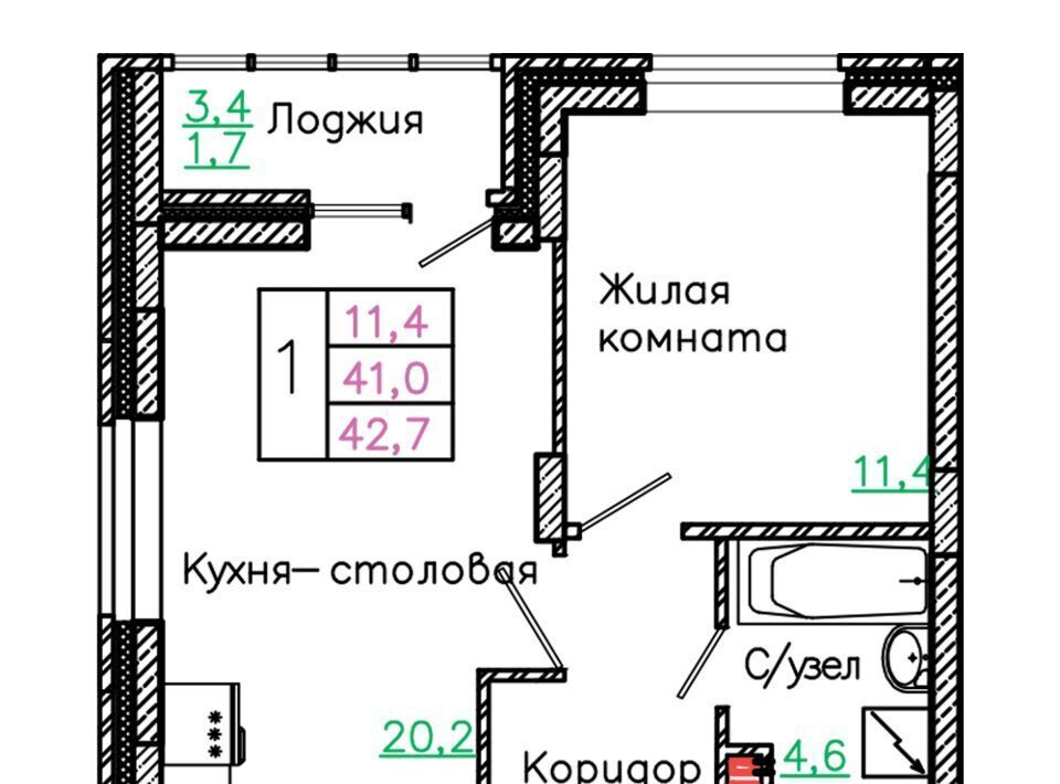 квартира г Старый Оскол р-н мкр Садовые кварталы 4 фото 1