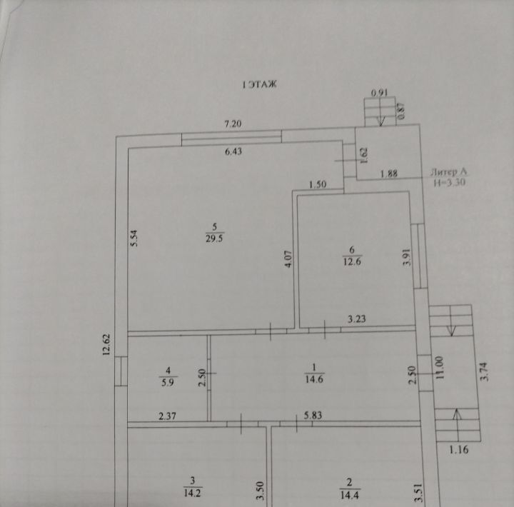 дом р-н Динской с Красносельское мкр Северный 1/1 фото 8