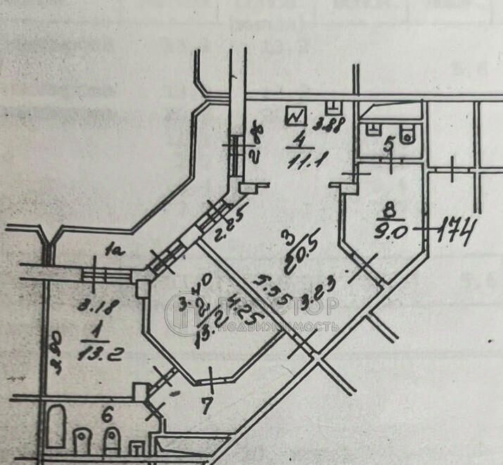 квартира г Москва метро Кунцевская ул Екатерины Будановой 20к/1 фото 15