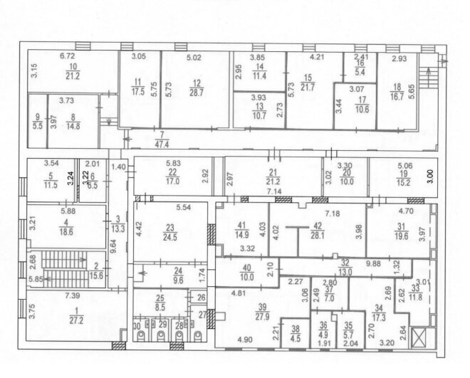 офис г Москва метро Марьина Роща ул Образцова 31с/3 фото 28