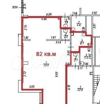 торговое помещение г Санкт-Петербург метро Лесная Выборгская сторона ул Александра Матросова 3 округ Сампсониевское фото 1