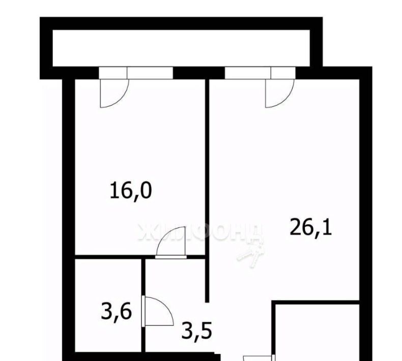 квартира г Бердск ул Морская 44к/3 фото 10