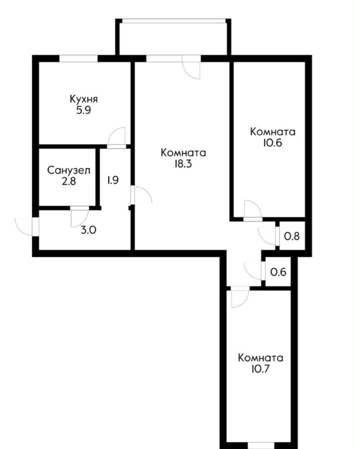 квартира г Краснодар р-н Центральный ул Колхозная 67 фото 19