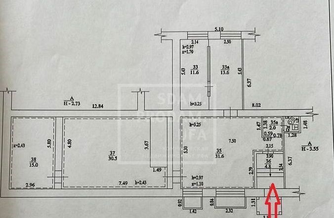 офис г Уфа р-н Советский ул Ленина 95 фото 17