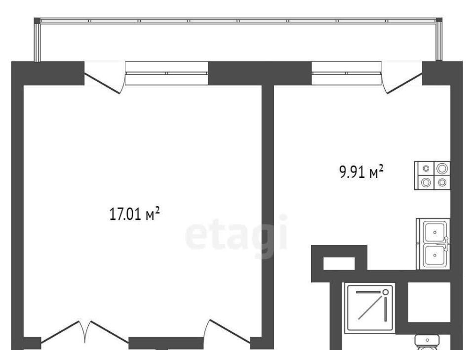 квартира г Москва метро Народное Ополчение ул Мнёвники 10к/1 фото 2