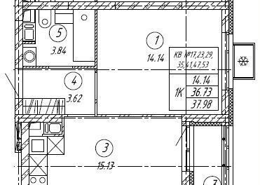 квартира г Тольятти р-н Автозаводский ул Офицерская жилой дом фото 12