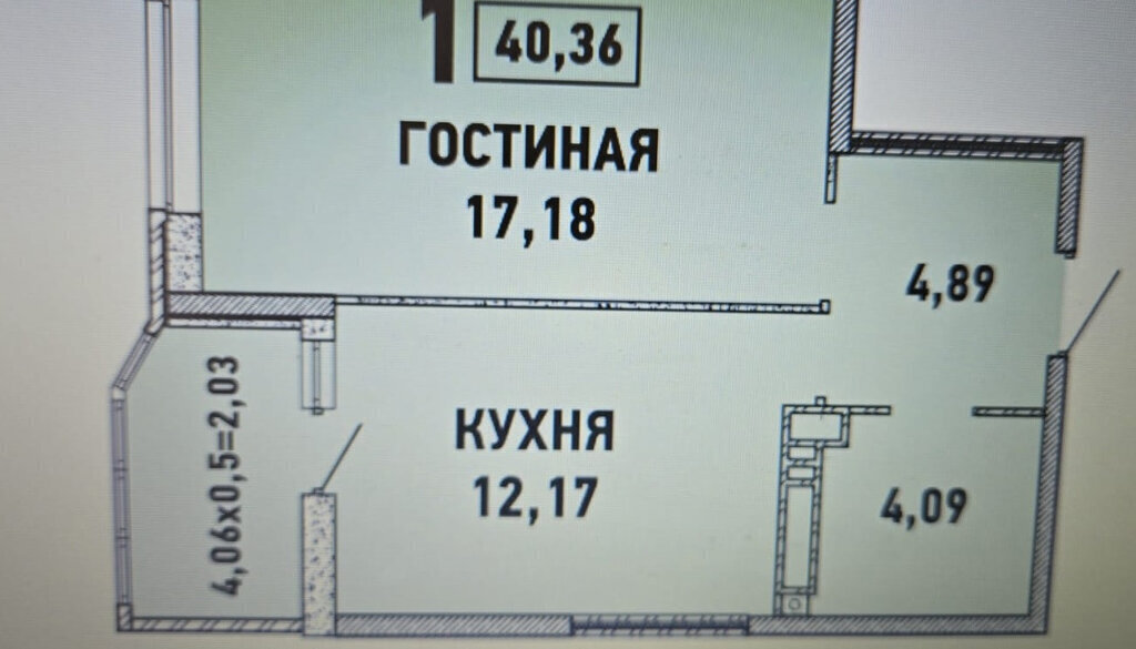 квартира г Краснодар р-н Прикубанский ул им. Героя Николая Шевелёва 3 микрорайон «Губернский» фото 7