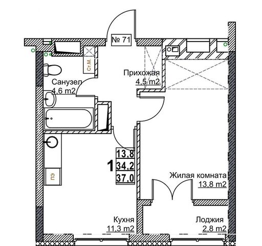 р-н Канавинский Стрелка ул Бетанкура 2 Сергея Акимова Мещерский б-р фото