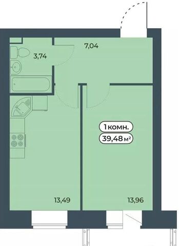 р-н Советский дом 2 блок-секция 4-6 фото