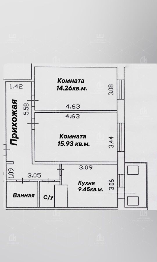 квартира р-н Всеволожский г Всеволожск ул Малиновского 6 ЖК «Зеленый город» Всеволожское городское поселение, мкр-н Южный фото 2