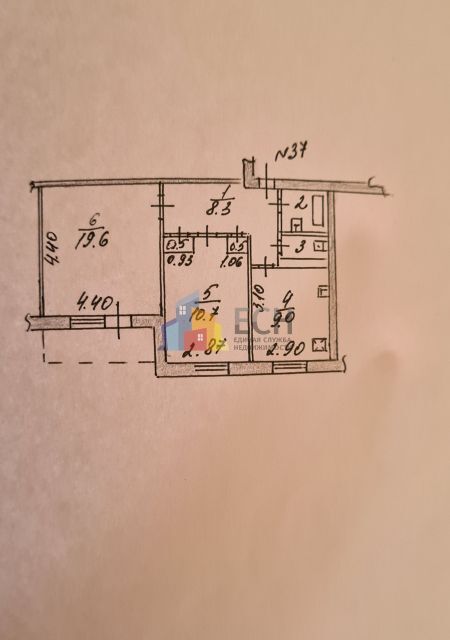 квартира г Тула р-н Зареченский ул Токарева 83 муниципальное образование Тула фото 4