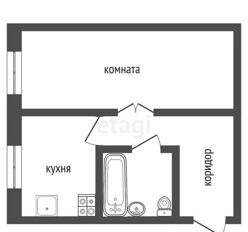 квартира р-н Рамонский п Бор ул Пристанционная 16 Рамонское городское поселение, Рамонь фото 31