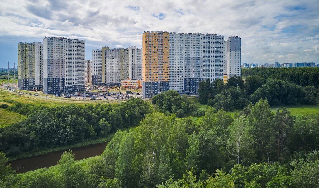 квартира г Санкт-Петербург метро Девяткино дор Муринская 31к/1 ЖК «Цветной город» Ленинградская область фото 2