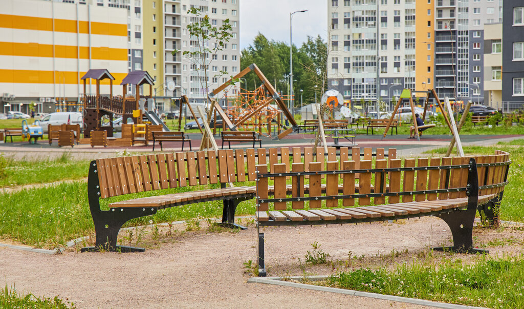 квартира г Санкт-Петербург метро Девяткино дор Муринская 31к/1 ЖК «Цветной город» Ленинградская область фото 14