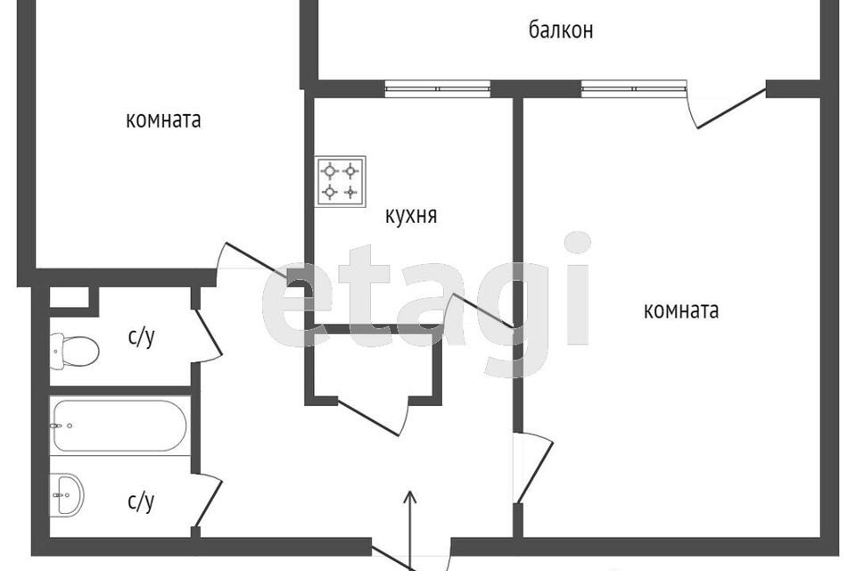 квартира г Екатеринбург р-н Железнодорожный ул Бебеля 152 Екатеринбург городской округ фото 9