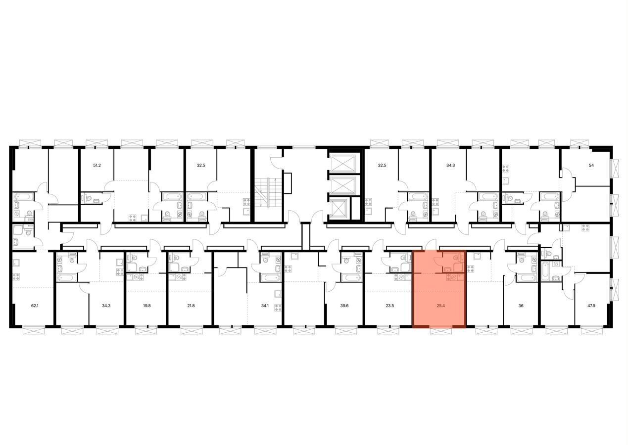 квартира г Москва метро Свиблово ул Кольская 2/1 корп. 2, д. 8 фото 2