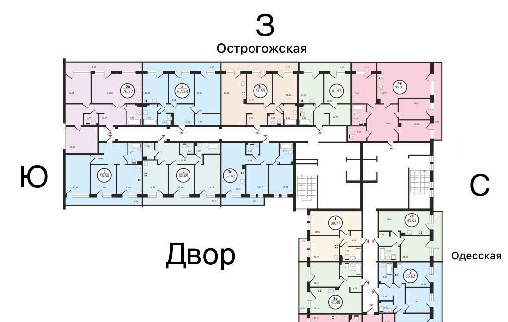 квартира г Воронеж р-н Ленинский ул Одесская 24 фото 3