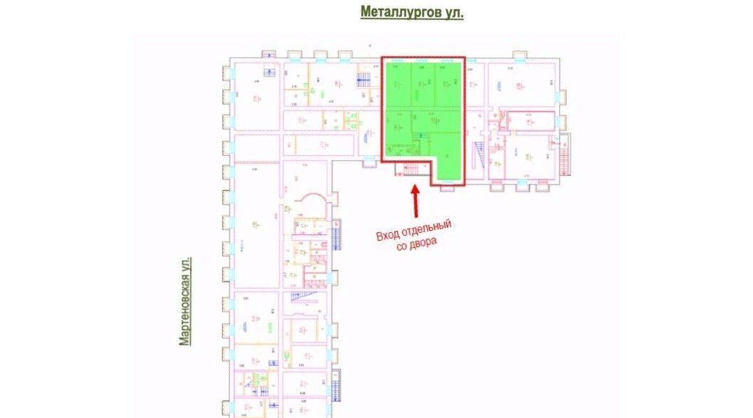 свободного назначения г Москва ВАО ул Металлургов 58/1 фото 6