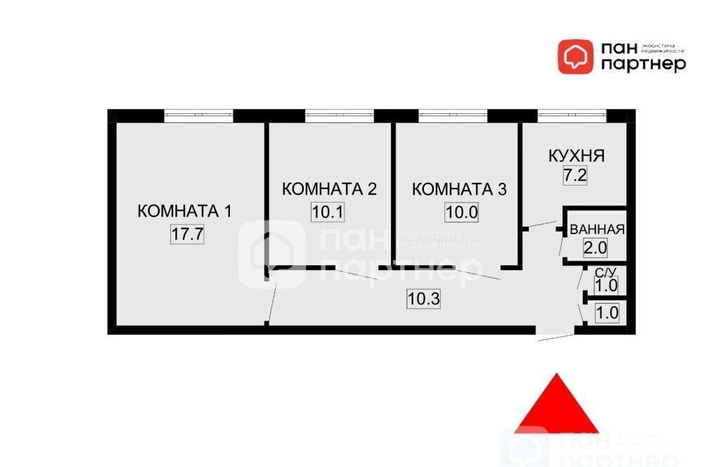 квартира г Санкт-Петербург метро Улица Дыбенко ул Евдокима Огнева 22 фото 23