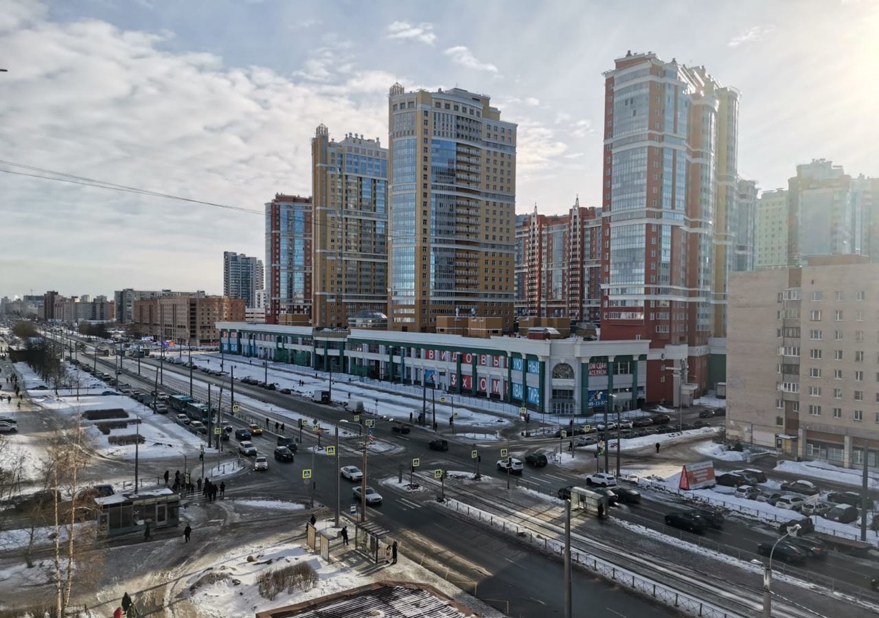 квартира г Санкт-Петербург метро Проспект Просвещения пр-кт Просвещения 54 фото 3