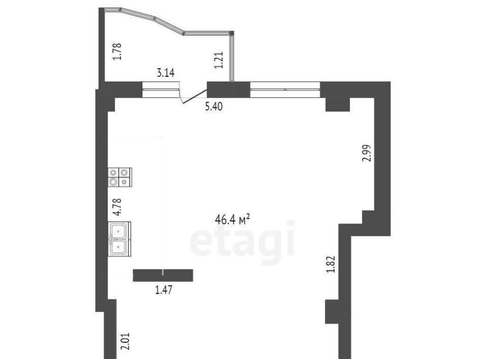 квартира г Орел р-н Советский ул 8 Марта 8 фото 21