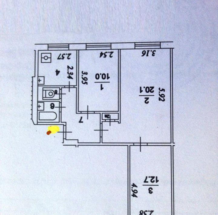 квартира г Москва метро Красногвардейская ул. Мусы Джалиля, 31К 2 фото 37