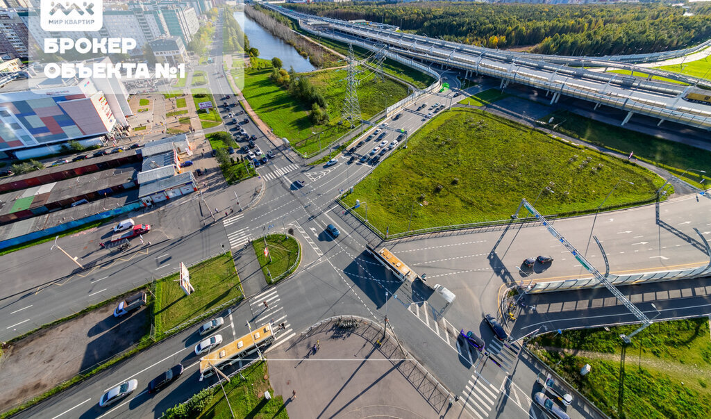 квартира г Санкт-Петербург метро Комендантский Проспект ул Планерная 63к/1 фото 30