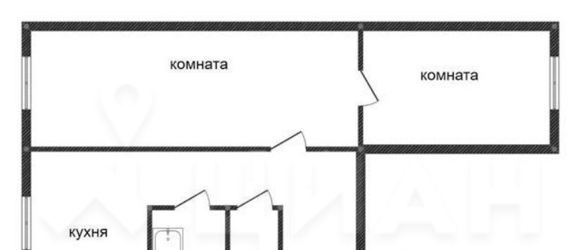 квартира г Шебекино ул Дзержинского 5 фото 2