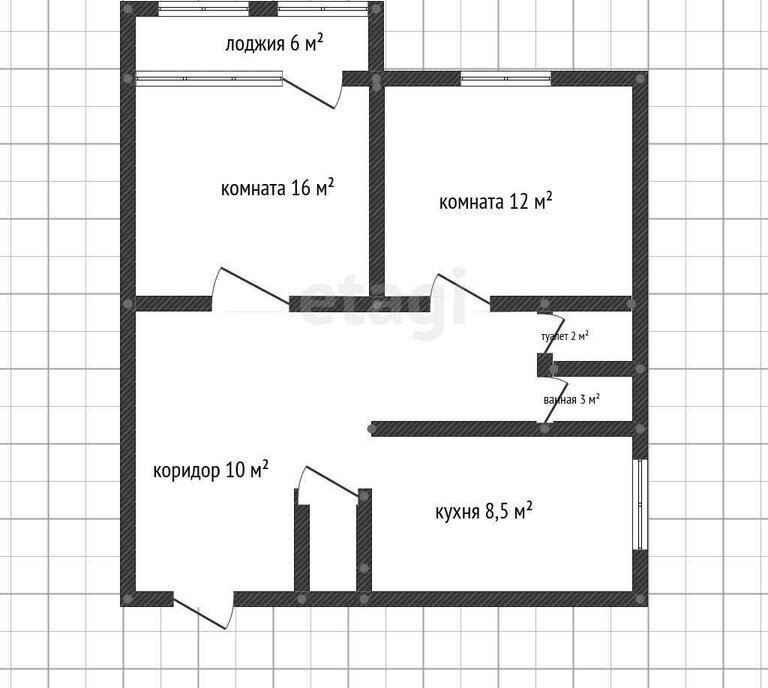 квартира г Майкоп ул Юннатов 2б фото 15