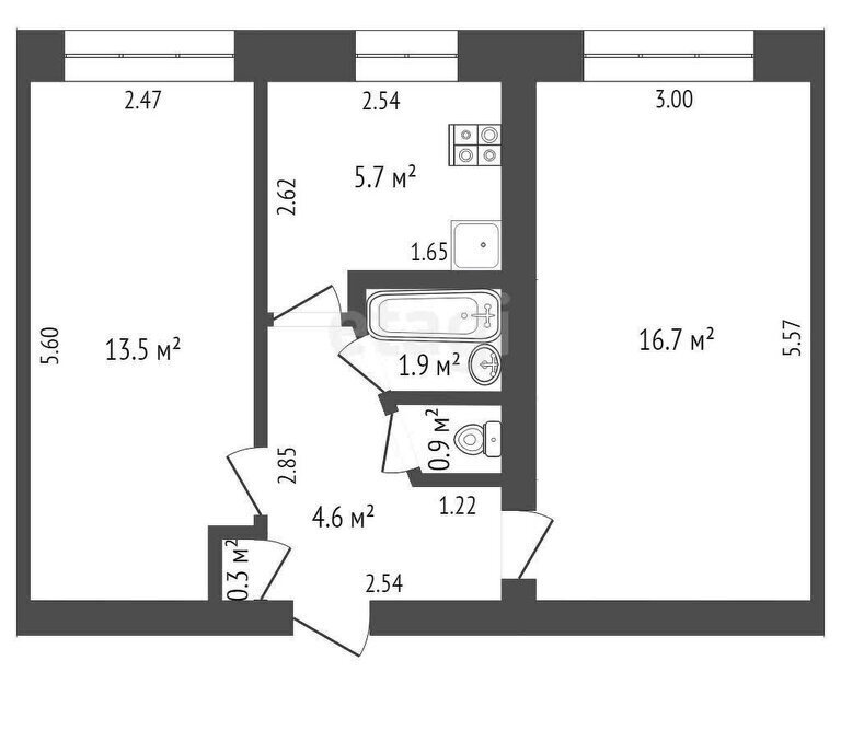 квартира г Стерлитамак ул Артема 17 фото 14