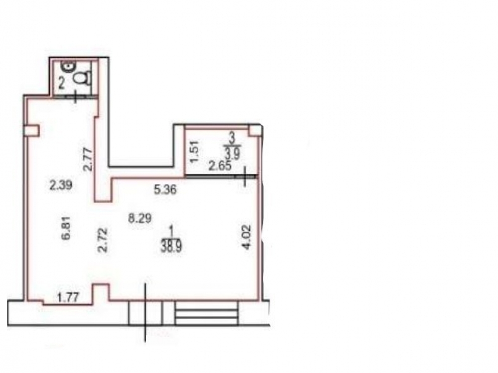 офис г Москва метро Кунцевская ул Багрицкого 3к/1 фото 2