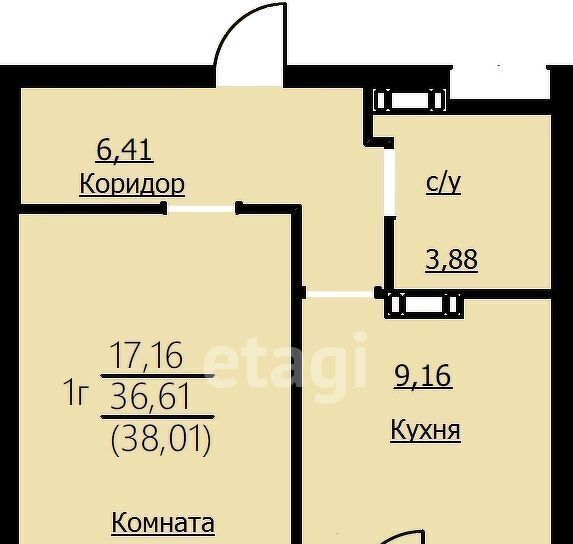 квартира г Ярославль р-н Заволжский ул Красноборская 3 фото 1