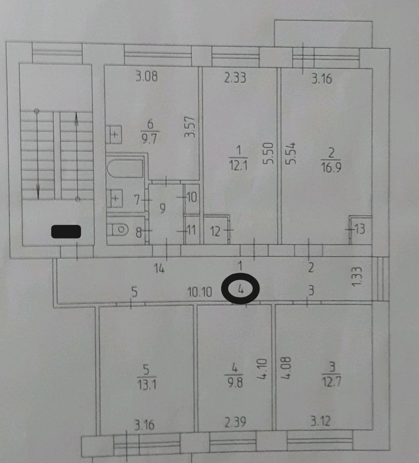 комната г Пермь р-н Индустриальный ул Мира 109 фото 3