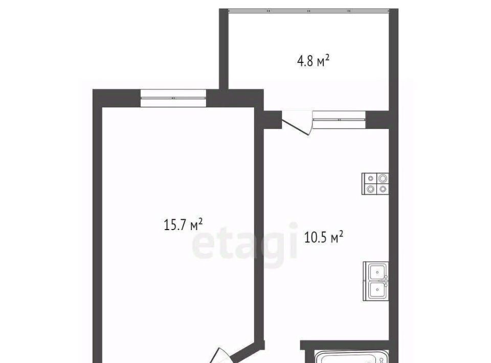 квартира г Краснодар р-н Прикубанский ул Душистая 50 фото 25