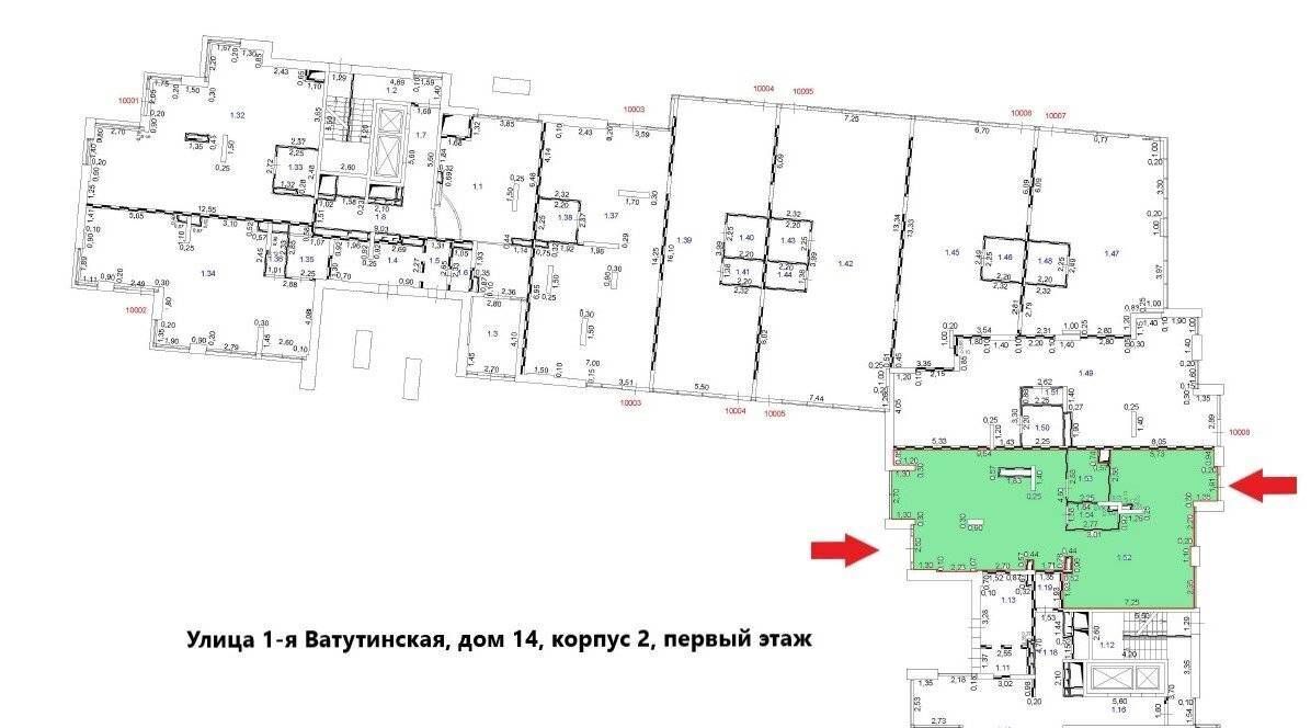 свободного назначения г Москва ТиНАО ул 1-я Ватутинская 14к/2 Новомосковский фото 10