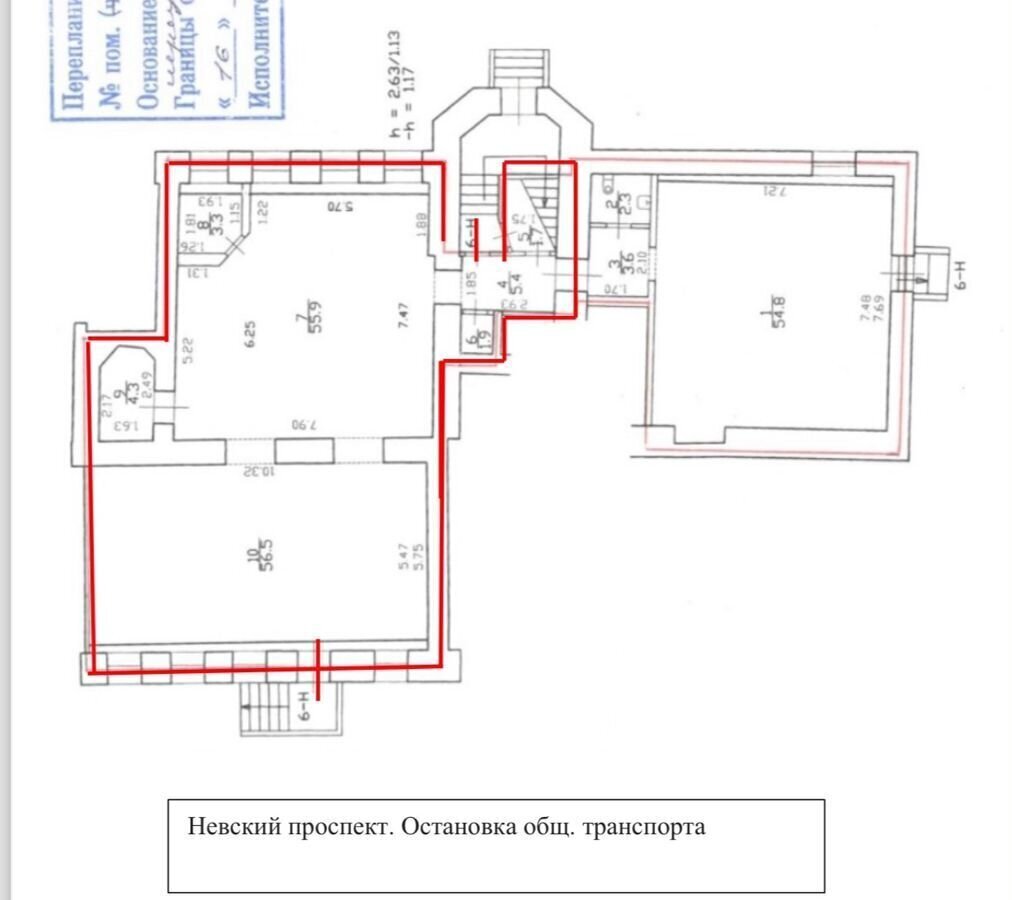 торговое помещение г Санкт-Петербург пр-кт Невский 151 Площадь А. Невского II фото 7