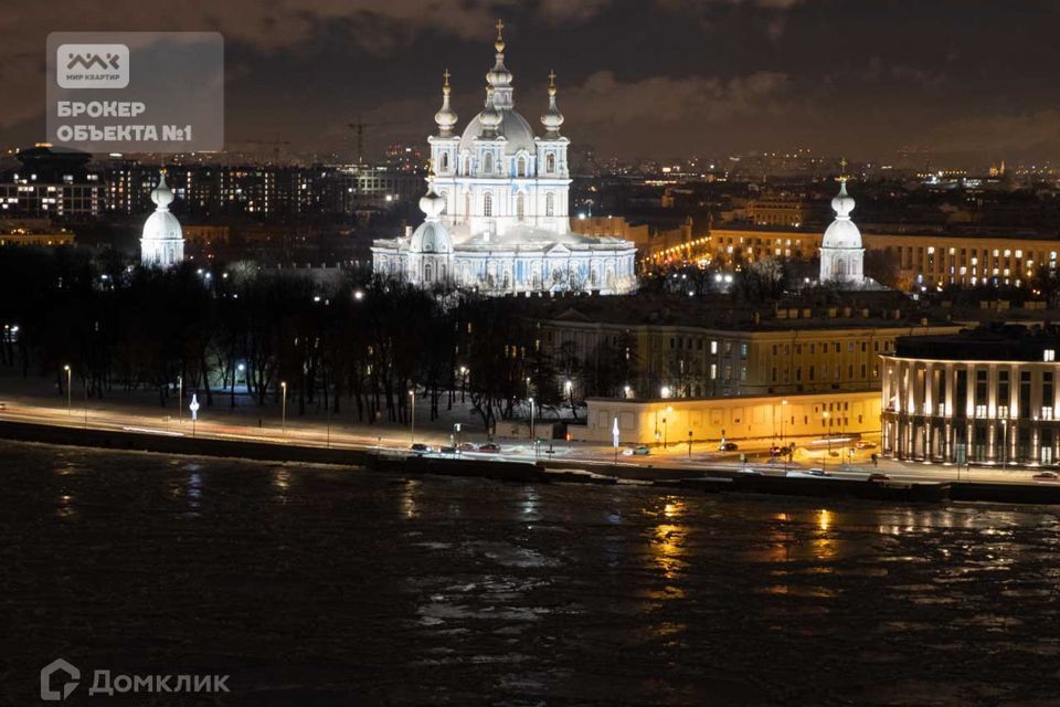 квартира г Санкт-Петербург наб Свердловская 58 Красногвардейский фото 2