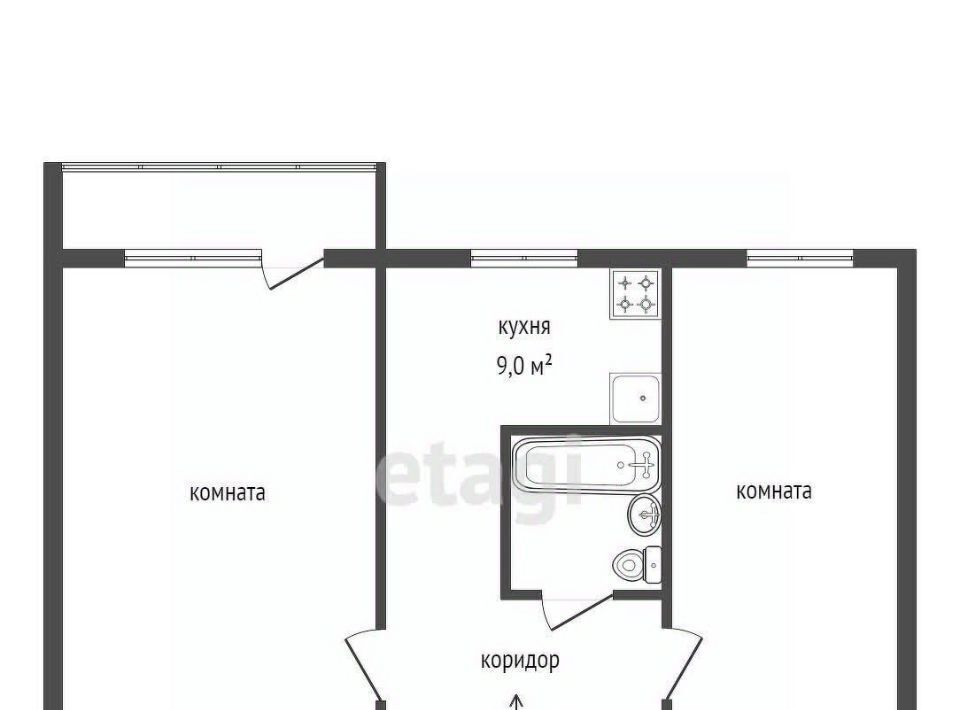 квартира г Екатеринбург Геологическая ул Белореченская 17к/2 фото 16