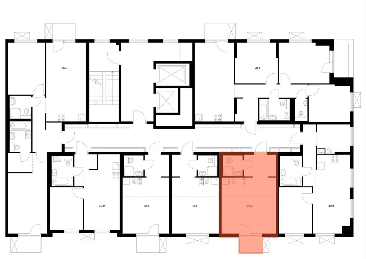 квартира г Москва метро Улица Скобелевская ш Варшавское 4 фото 2