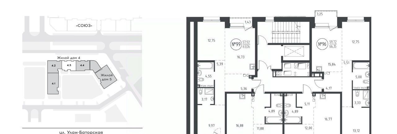 квартира г Иркутск р-н Свердловский ул Эдуарда Дьяконова 10 фото 3