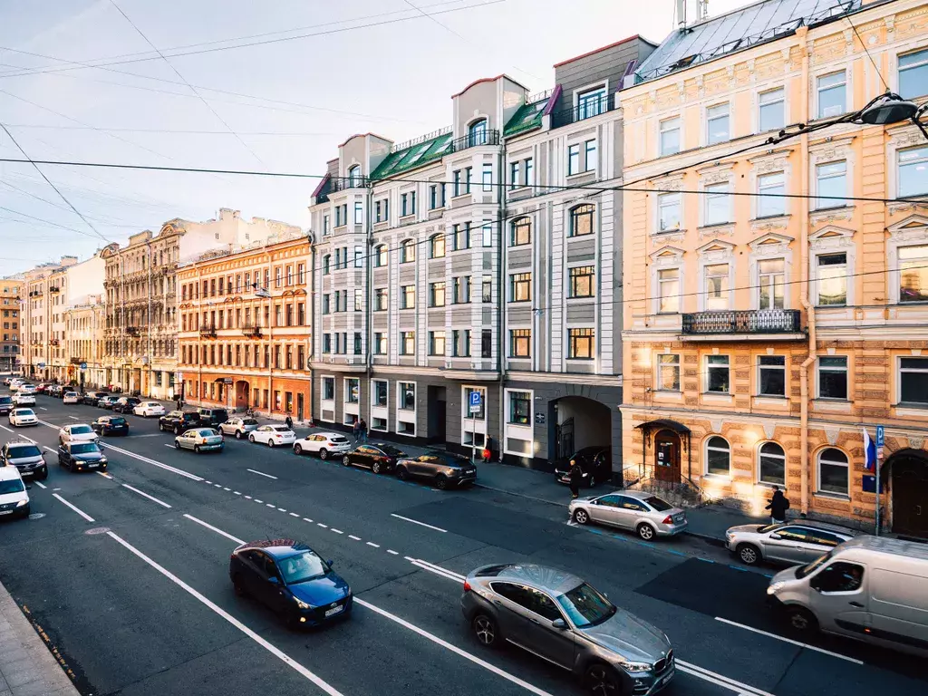 квартира г Санкт-Петербург пр-кт Суворовский 1/8 Ленинградская область фото 26