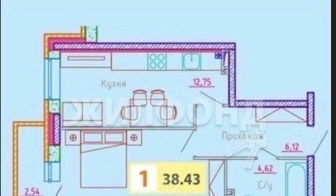 квартира г Архангельск Октябрьский ул Гайдара 57к/2 фото 1