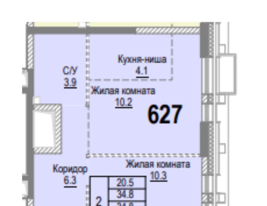 квартира г Москва метро Дубровка ЖК Майприорити Дубровка фото 1