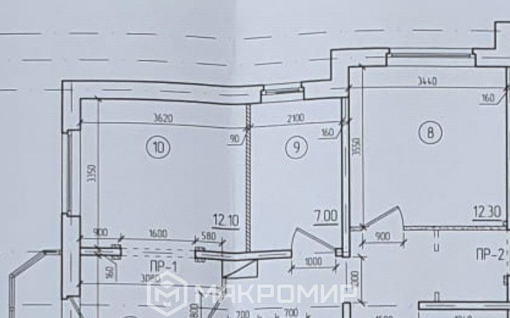 квартира г Санкт-Петербург п Парголово метро Проспект Просвещения Юкковское ш., 10к 3 фото 2