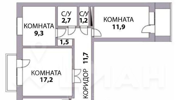 квартира г Казань р-н Приволжский Дубравная ул Рихарда Зорге 83 фото 2