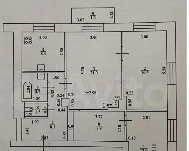 квартира г Казань р-н Советский Суконная слобода ул Сеченова 5 фото 2